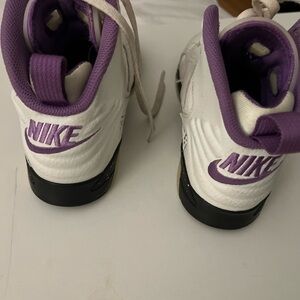 Nike Kids Purple and Black Sneakers